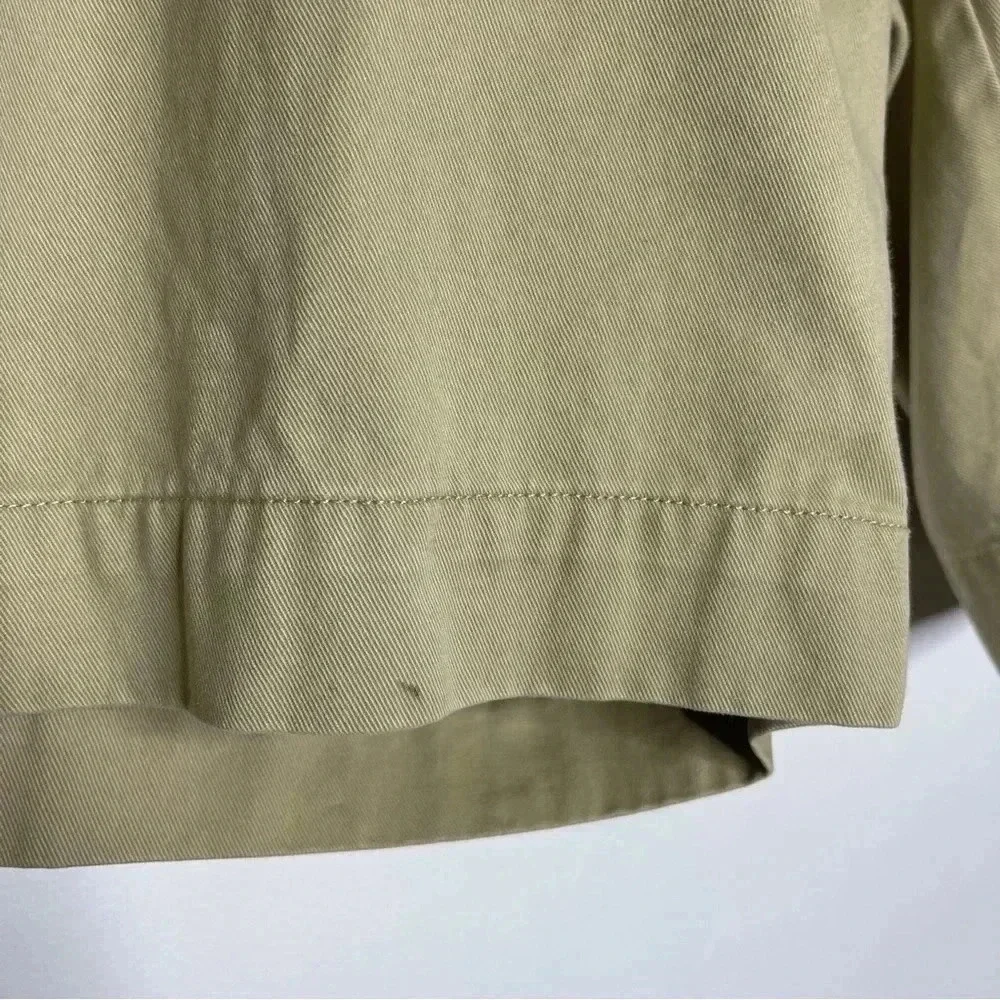 Polo Ralph Lauren Khaki Flat Front Shorts Classic 9' Size 40
